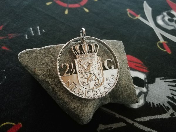 Niederlande 1 oder 2,5 Gulden Wappen 720 Silber (je nach Verfügbarkeit)