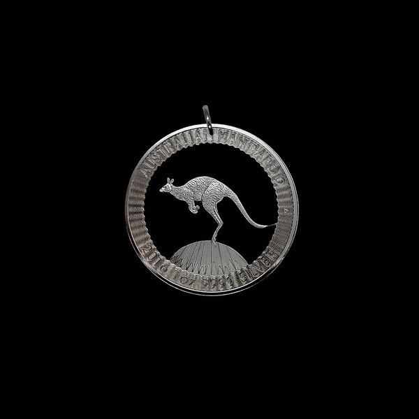 Australien 1 Dollar Känguru Silber 999
